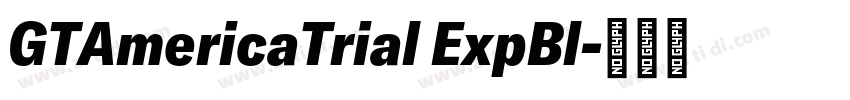 GTAmericaTrial ExpBl字体转换